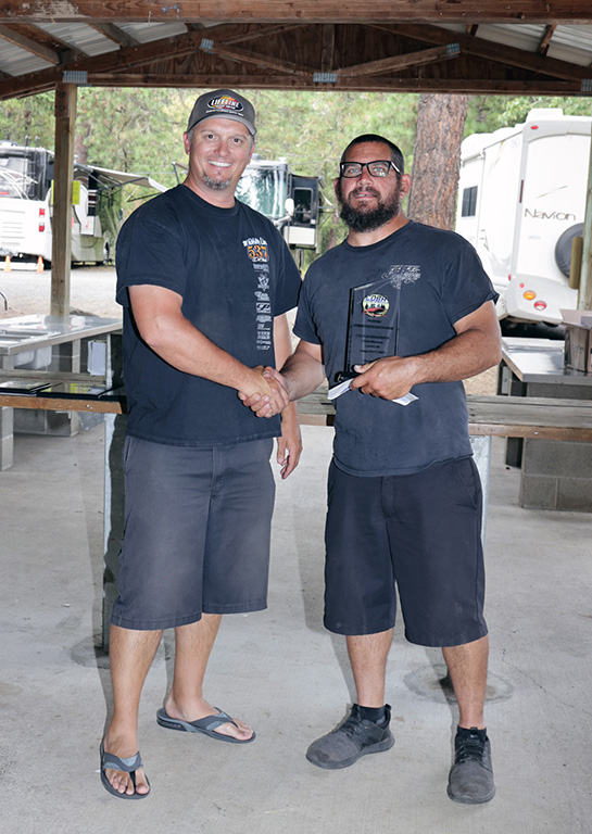 Eric Oleson's win at the Can Am Challenge will advance his position in ME points.