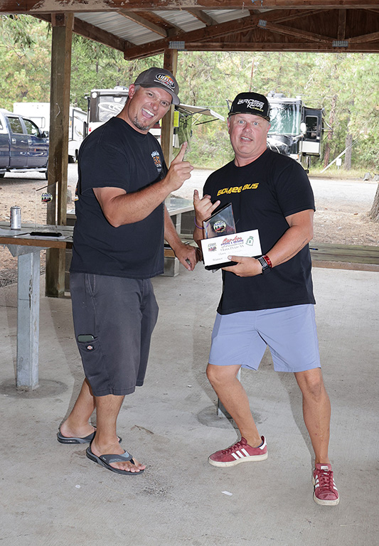 Rob Temple's runner up spot in PE is his first points in the class this season.