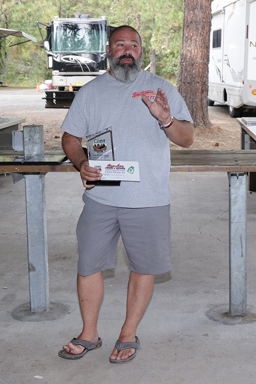 After a slow start to the season Brian Reinhart is back in the hunt after this victory.